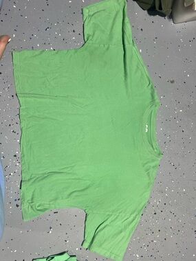 SO Short-Sleeve Green Crewneck T-Shirt